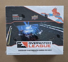 2023 UPPER DECK OVERWATCH LEAGUE SEASON4 HOBBY BOX FACTORY SEALED 3 AUTO PER BOX picture