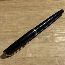 Vtg Montblanc Generation Ballpoint Pen Black & Gold Twist  Tested Working CLEAN picture