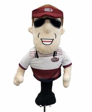 RARE Dr Pepper Larry Culpepper Fansville NCAA Plush Golf Head Cover  picture