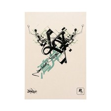 RARE Midnight Club Los Angeles Rockstar Artist Series Kofie Art Print picture