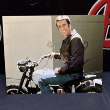 Henry Winkler Happy Days Signed 8x10 Photo Autographed Beckett BAS COA AUTO Fonz picture