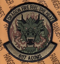USAF Air Force 607th Air Communications Sq ACOMS ~3.75