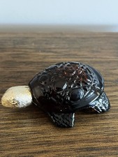 Vintage 70s Avon Brown Turtle Perfume Full Bottle Bird of Paradise Cologne  picture