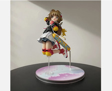 Cardcaptor Sakura Kinomoto Sakura 21CM Anniversary PVC Figure Desktop Statue Toy picture