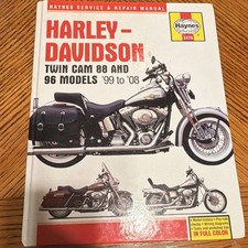 Hayes Hard Cover Harley Repair Manual 1999-2008 picture