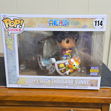 Funko Pop Rides One Piece Luffy with Thousand Sunny #114 Limited Edition picture