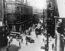 Nanjing Road in the International District of Shanghai China in 1927 Old Photo 1 picture