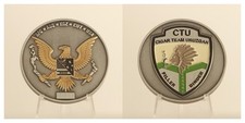 CTU Cigar Team Uruzgan Multi-National Eagle Challenge Coin  7D picture