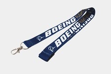 Boeing Aircraft Official Lanyard Neck Strap ID Badge Holder - Made in the USA picture