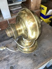 1960s Vintage Light House Table Lamp Solid Brass picture