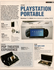 Sony PlayStation Portable PSP Launch Print Ad Poster Game Article Tech picture