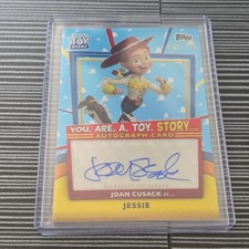 2025 Topps 30 Years of Toy Story Joan Cusack as Jessie Auto Blue Sky /150 MS2 picture