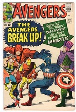 Avengers 10 1964 Marvel Comics VG+ 4.5 1st Immortus Kang Thor Iron Man Wasp picture