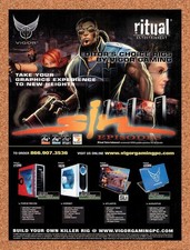 2006 Sin Episodes Vigor Gaming Rigs Original Advertisement / Retro Promo v1 picture