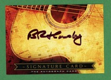 Bruce Hornsby singer and keyboardist bluegrass, folk Signed Trading Card E28686 picture