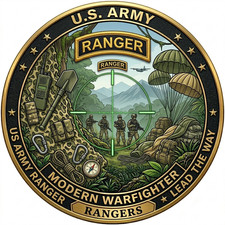 United States Army Ranger RLTW Lead The Way Recon 75th Rangers 4