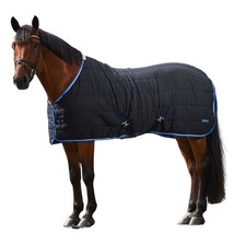 HORZE Glasgow Anti-Slip Stable Horse Blanket (100g Fill) - Dark Blue - 78 picture