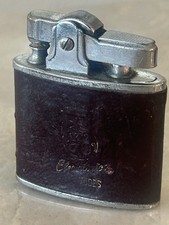 Vintage - Rare 1950’s B & D Lighter GE Electronic Tubes Engraved Ostrich Skin picture