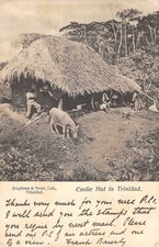 Postcard Trinity / West Indies / Coolie Hut in Trinity picture