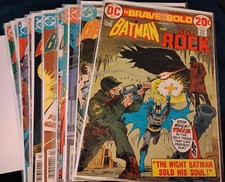 The Brave and The Bold Lot Of 11 comic books 1 Has Mark Jewelers Insert - Bronze picture
