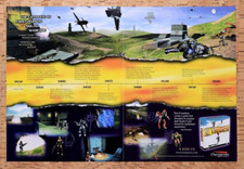 1997 Starsiege Tribes PC Original Advertisement / Retro Wall Art v3 picture