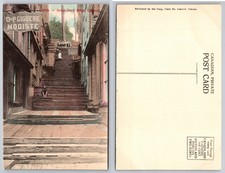 Break Neck Steps Quebec Postcard picture