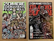 Zombie Commandos From Hell #2, 4 Comics (Boneyard Press 2002) RARE HIGH GRADE picture