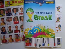 Panini Fifa World Cup Brazil 2014 Complete Sticker set Album Update Fuleco picture