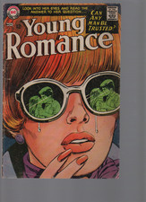 YOUNG ROMANCE #150 DC COMICS 1967 CLASSIC CRYING GIRL COVER VG picture