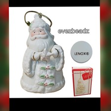 EvezBeadz 2010 NWT Lenox Holiday Cheer Santa St Nick Ornament 3.5