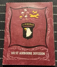 WWII Wartime Printed 101st Airborne Division Unit History Booklet picture