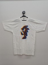 SEGA 80-90S T-shirt Sonic The Hedgehog yellow stain picture