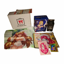 The Otaku Box Anime & Manga Collectible Lot w/ Mouse, Figure, Assorted Items picture