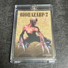 Vintage Resident Evil Licker Trading Card picture