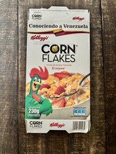 2020 Kellogg’s Corn Flakes Cereal Box “Kwowing Venezuela” State-Era Rare OOP picture