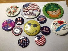 Twelve various Buttons. picture