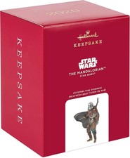 Dented Box 2020 The Mandalorian The Child Baby Yoda Star Wars Hallmark Ornament picture