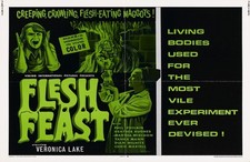 Flesh Feast Movie Poster Print Wall Art Home Decor Vintage Film picture