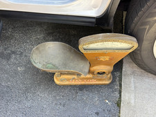 Dayton - 5-lb Candy Scale With Pan/Scoop Style 167 Antique Early 1900's NY CITY picture