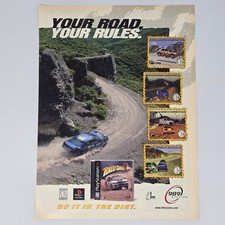 Rally Cross 2 PlayStation PS1 Your Road Your Rules Print Ad/Poster picture