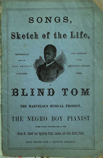 Antique 1860s Book~Life of Blind Tom~African American Savant Pianist~Ex Slave picture