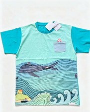 Ghibli Park Limited Cliff Top Ponyo Green T-Shirt M Size picture