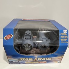 Hasbro Star Wars Empire Strikes Back TIE Bomber Imperial Pilot Vehicle 2002 picture