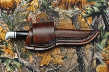 Custom Crafted Cross draw Sheath for a Buck 102 Woodsman (Sheath Only) picture