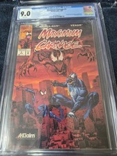 Maximum Carnage 1 1994 CGC 9.0 White Pages Acclaim Entertainment Promotional picture