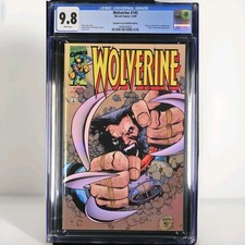 Wolverine #145 Dynamic Forces Holofoil Chromium Chrome Variant CGC 9.8 COA XMen picture