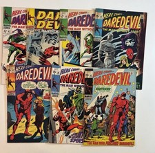 Daredevil #42 44 49 54 57 58 62 Silver Age Lot 1st Jester Gene Colan picture
