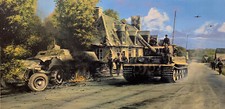 Holding the Line by Richard Taylor signed by three WW2 Panzer tank veterans picture