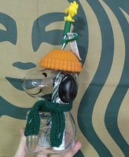 2026 Hot New Starbucks X PEANUTS Cute Snoopy Glass Cold Cup Gift 20oz FAST SHIP picture