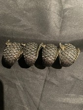 4 Pcs Lovely Tibetan Silver Hand Made *Fish* Rings  picture